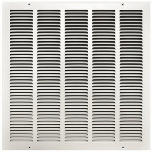 Truaire 20 In. X 20 In. White Stamped Return Air Grille 246431