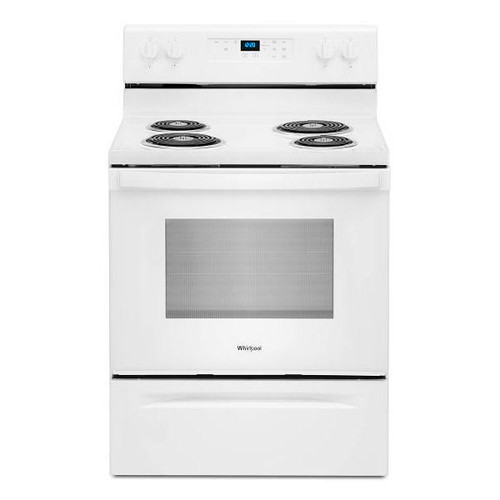 Whirlpool 4.8 Cu. Ft. 30-Inch Self Clean Electric Range White
