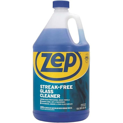 Zep 1 Gal Streak-Free Glass Cleaner Case Of 4