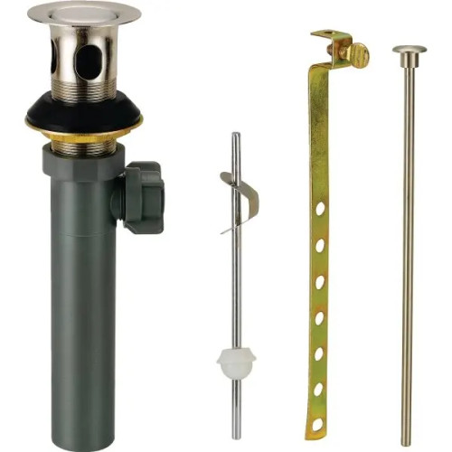 Seasons 50/50 Pop-Up Assembly Brushed Nickel