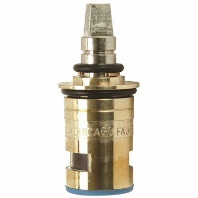 Chicago Faucets Ceramic Short Right-Hand Cold Lead-Free 1/4-Turn Cartridge