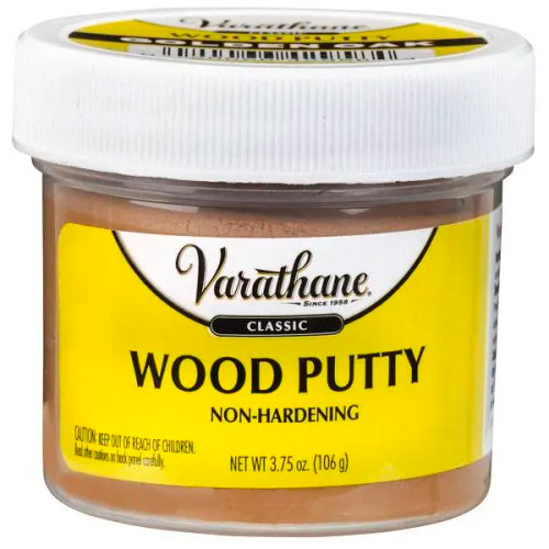 Rust-Oleum Varathane Wood Putty, Golden Oak, 3.75 Oz., Case Of 6