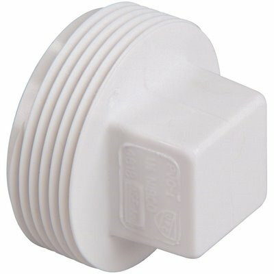 NIBCO 2 in.  PVC DWV MIPT Cleanout Plug