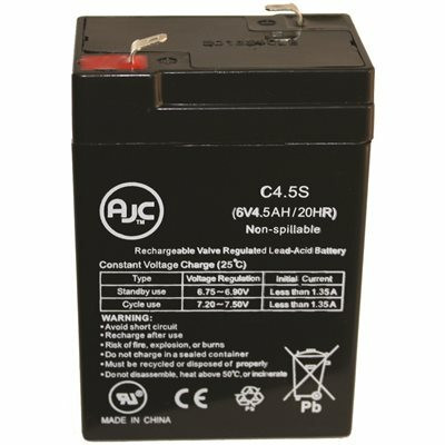 Lithonia Lighting Elb0614 6v Emergency Replacement Battery