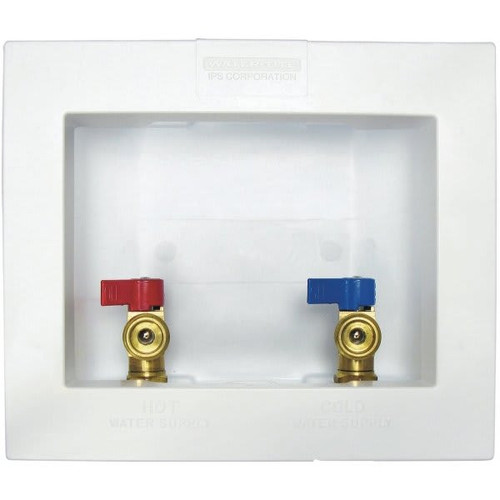 Water-Tite Du-All 1/2 In. Pex Dual-Drain Washing Machine Outlet Box