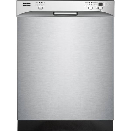 Seasons ENERGY STAR 24 In. Front-Control Dishwasher 52 dBA With 2 Racks Stainless Steel Tub, Stainless Steel