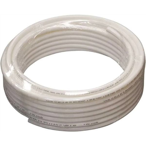 Apollo 3/4" X 100', White, PEX-A Expansion Pipe
