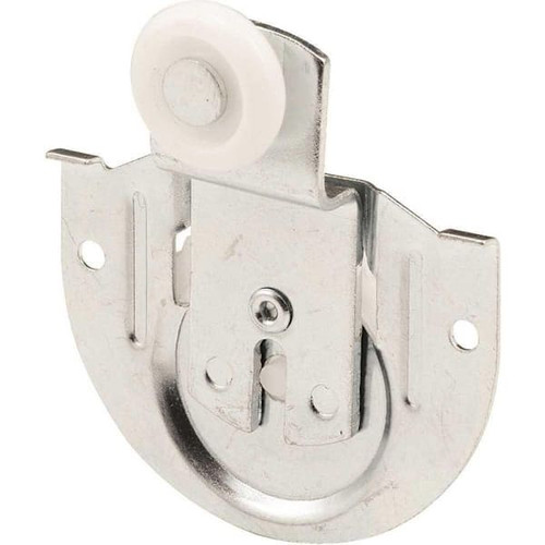 Prime-Line T-Strike Schalge Plate With Screws, Matte Black Finish, Single Pack