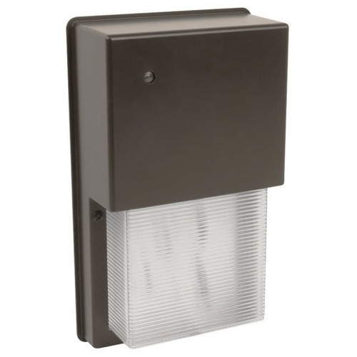 FEIT Electric 6" 20.7 Watt LED Outdoor Wall Pack Light With Security Sensor, Bronze