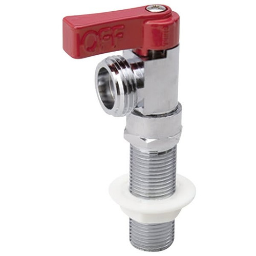 Mueller Industries 1/2" Mipxswt Chrome Washing Machine Valve