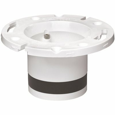 Oatey 4 in. PVC Open Toilet Flange Replacement  173390