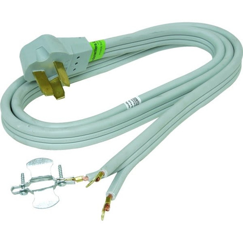 Prime Wire & Cable® 4ft 6/2 & 8/1 SRDT 50 Amp Range Cord (Gray)
