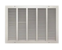 Truaire 20 In X 14 In White Stamped Return Air Grille