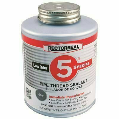 Rectorseal No. 5 Pipe-Thread Sealant, 16 Oz.