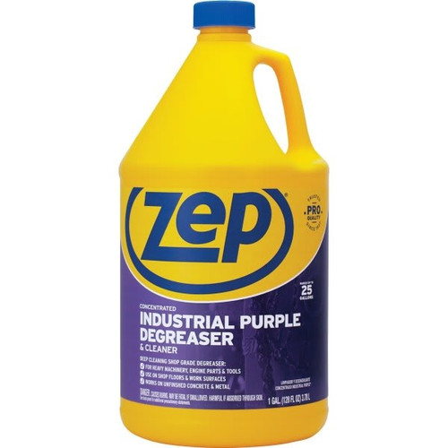 Zep 1 Gallon Commercial Concentrate Industrial Purple Cleaner/Degreaser (4-Case)