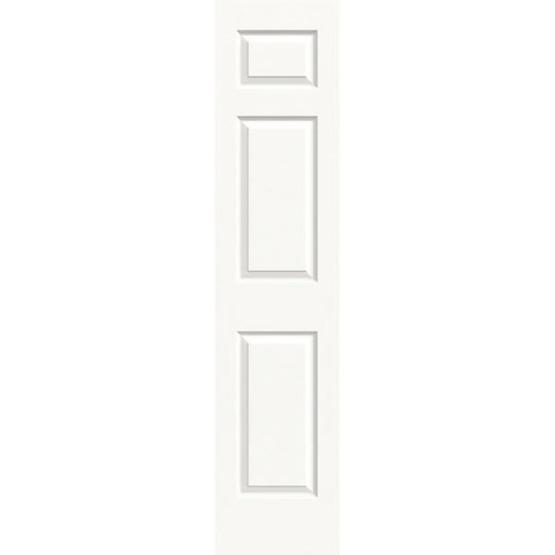 Masonite 18 In. X 80 In. 1.375 In. Primed 3-Panel Hollow Core Composite Slab Interior Door