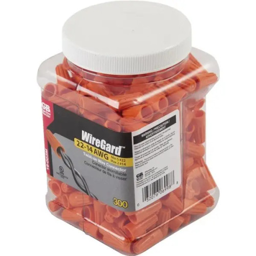 Gardner Bender Wiregard Wire Connector (300-Pack) (Orange)