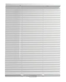 Champion 1 In. Aluminum 23 In. X 96 In. Room Darkening Blind, White