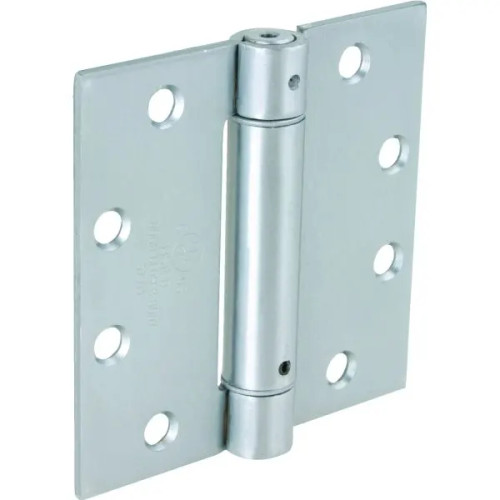 4-1/2" Commercial Spring Door Hinge Prime Coated Gray