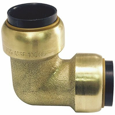 Tectite 1/2 In. Brass Push-To-Connect 90 Deg. Elbow