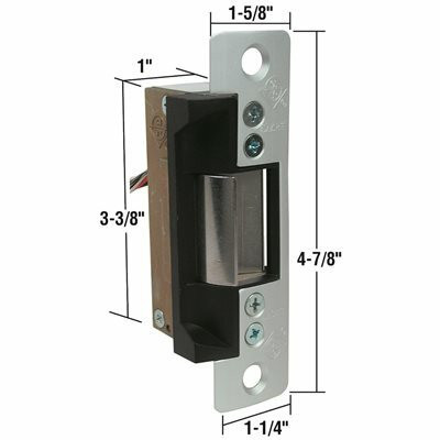 Adams Rite 7100 Series Electric Release, 24vac/12vdc