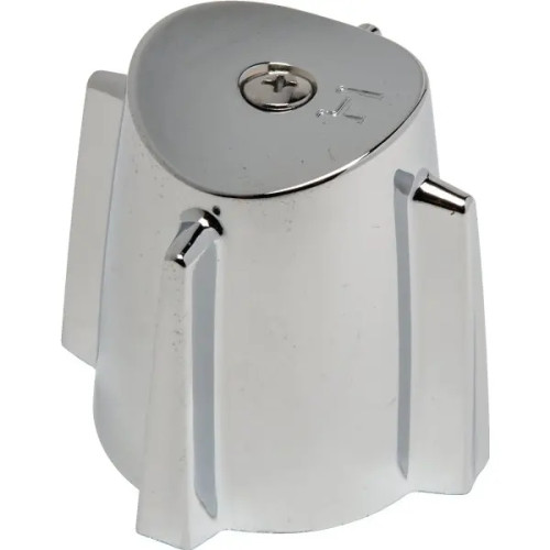 Replacement For Pfister Contempra Hot Shower Handle Chrome Finish 2-3/8" Height