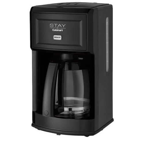 Cuisinart Stay 12-Cup Black Coffeemaker