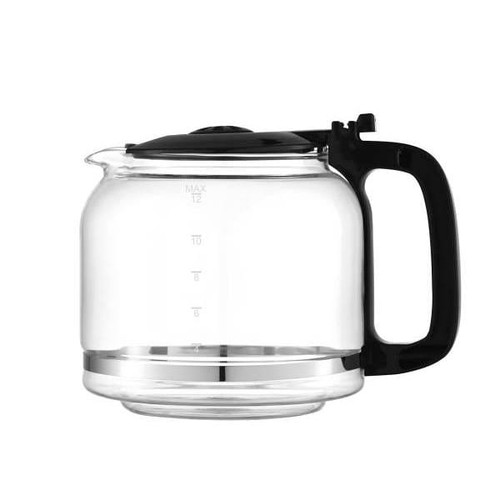 12 Cup Coffee Maker Glass Carafe Black Case Of 5