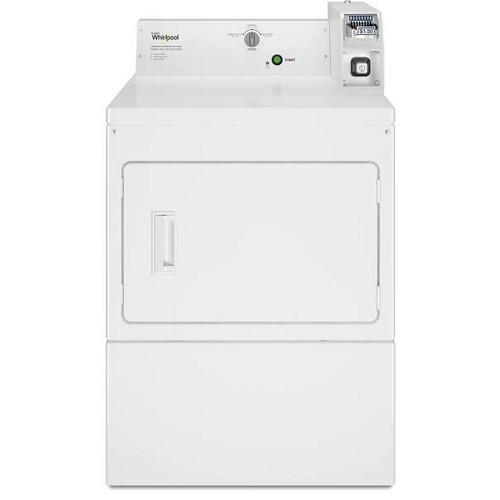 Whirlpool Commercial 7.4 cu. ft. Electric Dryer, Coin Slide