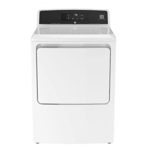 GE Commercial 7.4 cu. ft. SmartHQ Electric Dryer, Built-In App Payment System, Optional Coin Drop Compatible