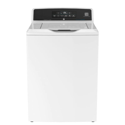 GE Commercial 3.8 cu. ft. SmartHQ Top Load Washing Machine, Built-In App Payment System, Optional Coin Drop Compatible