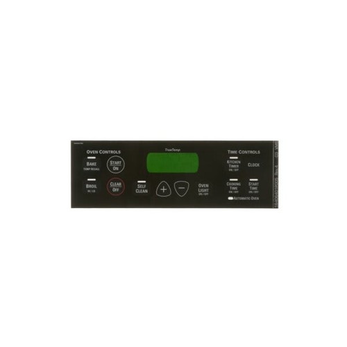 GE Replacement Touch Pad Overlay For Oven, Part#wb27t10675