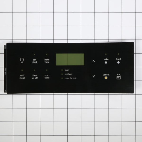 Electrolux Replacement Control Overlay For Range, Part #316419339