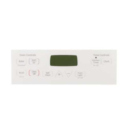 General Electric Replacement Control Overlay For Range, Part #wb27k10413