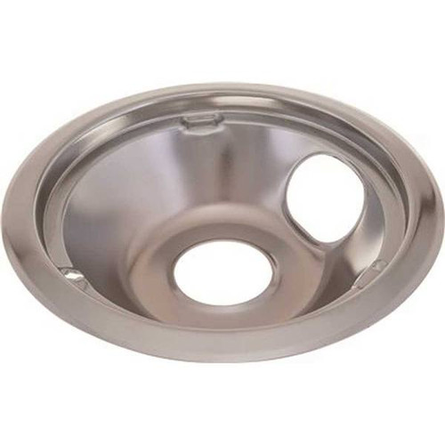 #560665 8 In. Drip Pan For Ge/Hotpoint Ranges (Chrome) (6-Pack)