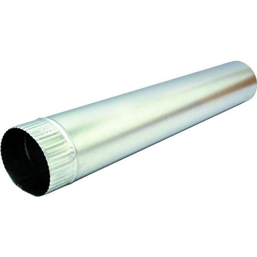 Deflecto 2' Aluminum Venting Pipe