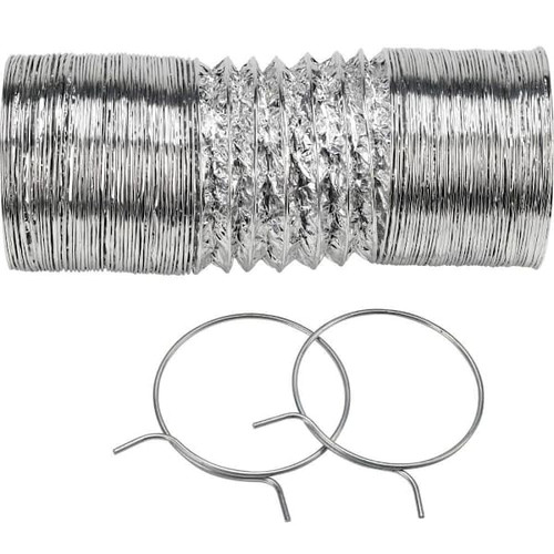 GE Replacement Flexible Foil Duct With Clamps For Dryer, Part # Pm8x73