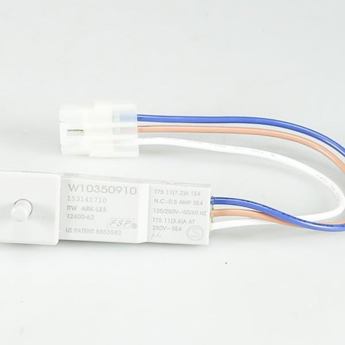 Whirlpool Replacement Switch For Dryer, Part# Wpw10350910