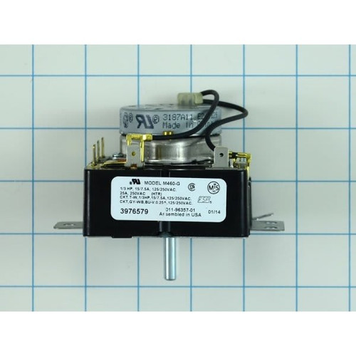 Whirlpool Replacement Timer For Dryer, Part# Wp3976579