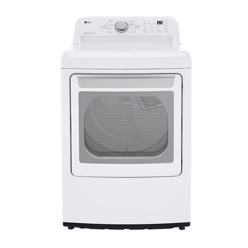 Lg 7.3 Cu. Ft. Ultra Large High Efficiency Electric Dryer In White