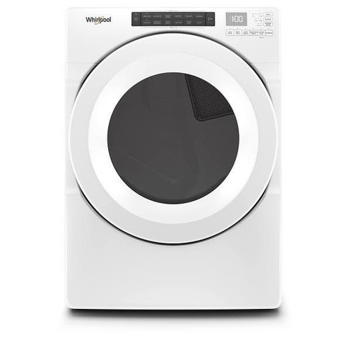 Whirlpool ENERGY STAR  7.4 cu. ft. Front Load Long Vent Electric Dryer, Closet Depth, White, ADA