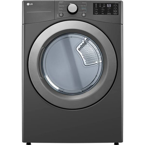 LG 7.4 Cubic Feet Ultra Large Capacity Electric Dryer With Sensor Dry, Nfc Tag On