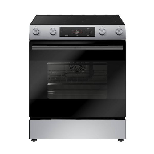 Bosch 100 Series Electric Slide-In Range In Stainless Steel HEF1050MU