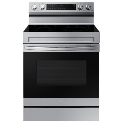 Samsung 6.3 Cf Electric Freestanding With Air Fry And Convection NE63A6511SS/AA