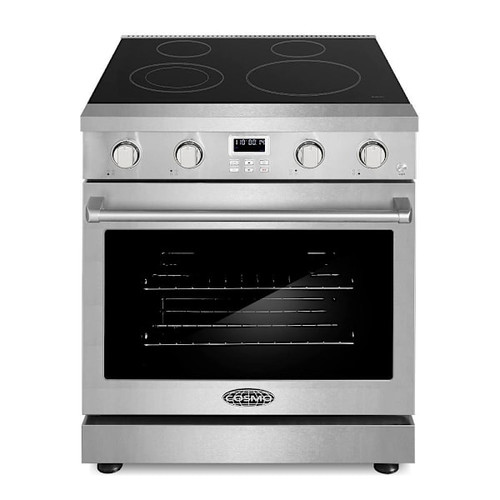 Cosmo 30" Haven Collection 4.8 Cu Ft Electric Range Convection Oven Ss
