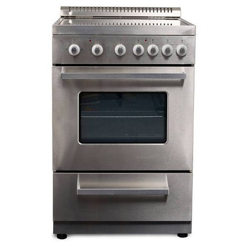 Premium Levella 20" Electric Smooth-Top Range Stainless Steel