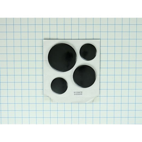 Whirlpool Replacement Burner Cap Kit For Range, Part #wpw10299236