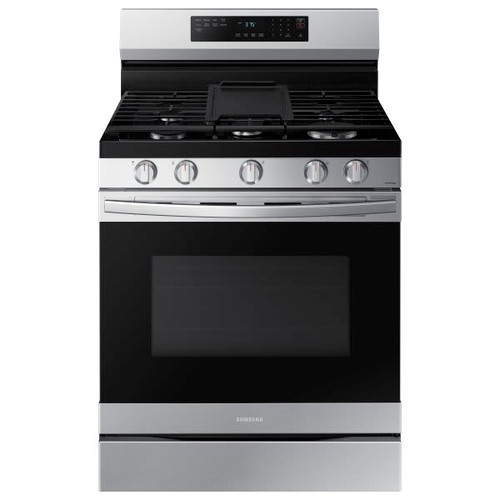 Samsung 6.0 Cf Gas Freestanding With Air Fry And Convection NX60A6511SS/AA
