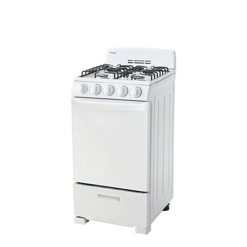 Danby 20 Inch  Wide Gas Range In White