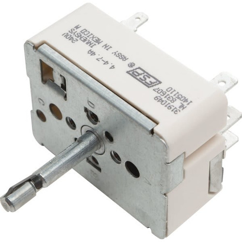 Whirlpool Replacement Surface Element Control Switch For Range, Part#wp3191049